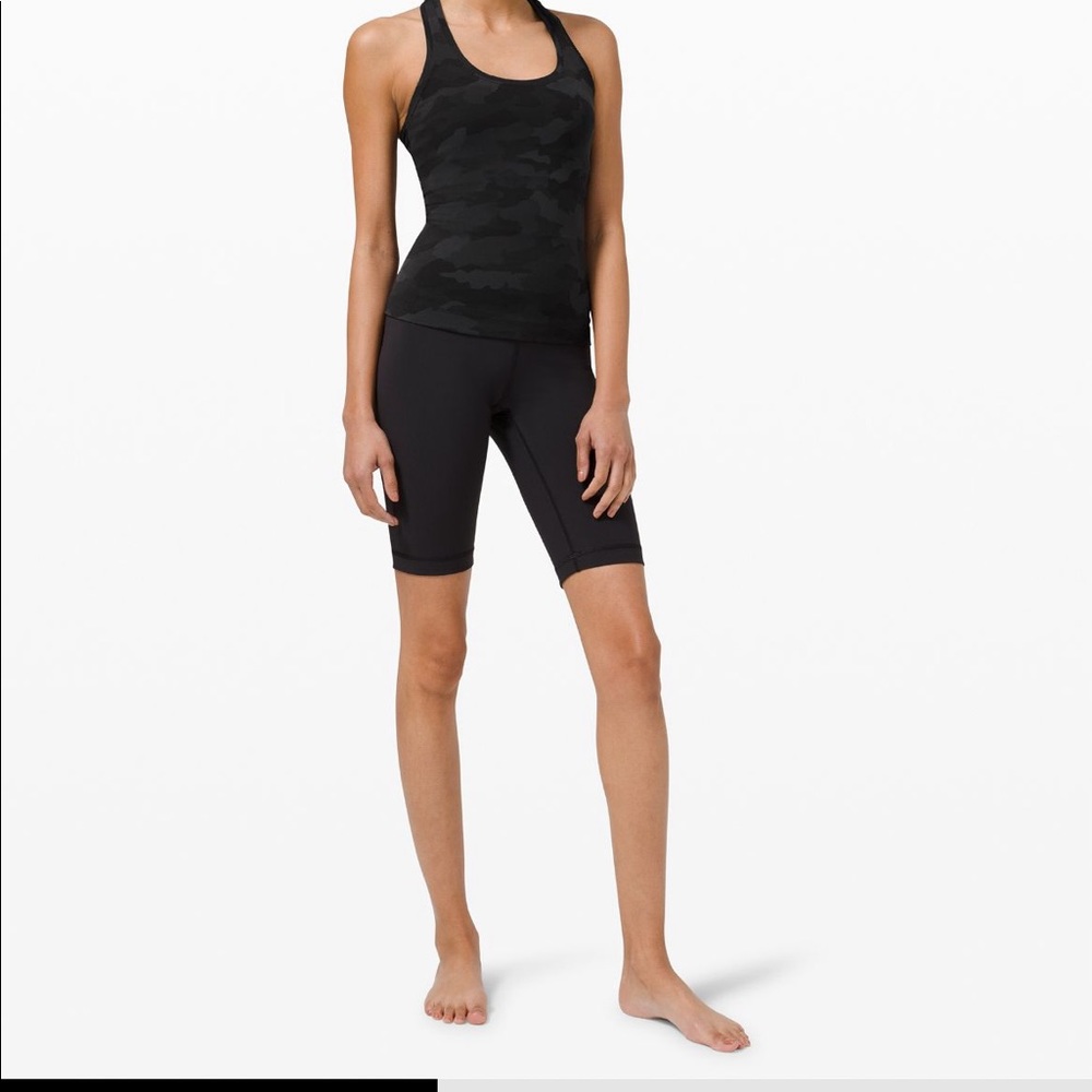 Lulu lemon camo razor back tank (regular length)